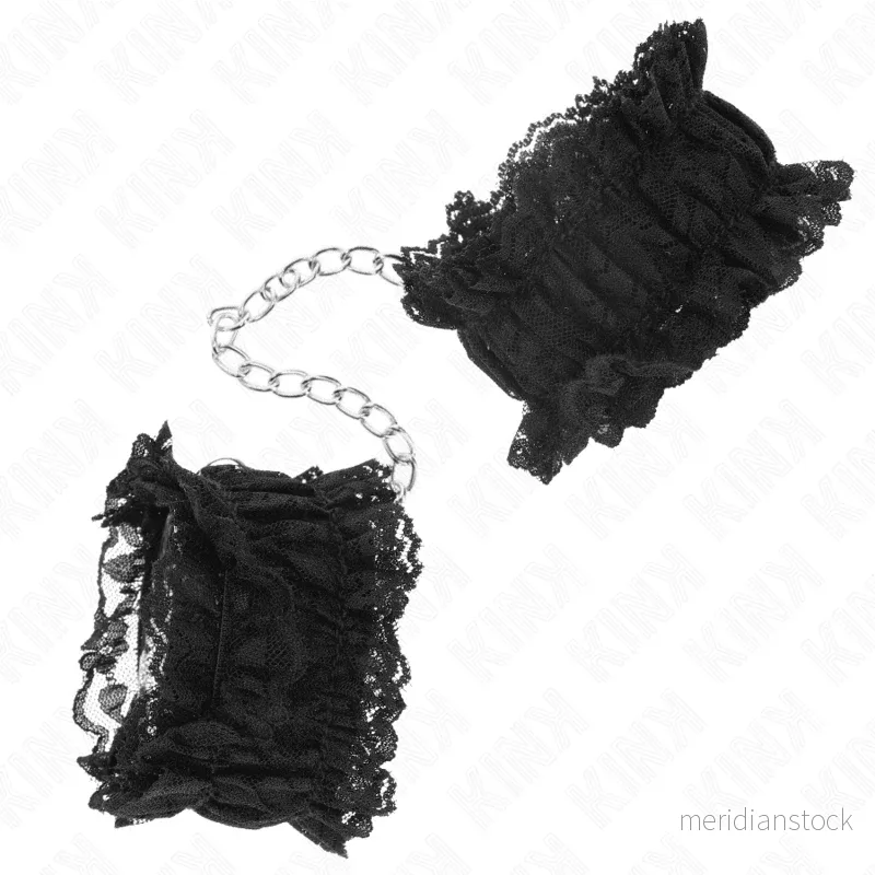 KINK - LACE ELASTIC WRIST RESTRAINTS NEGRO - Bild 2