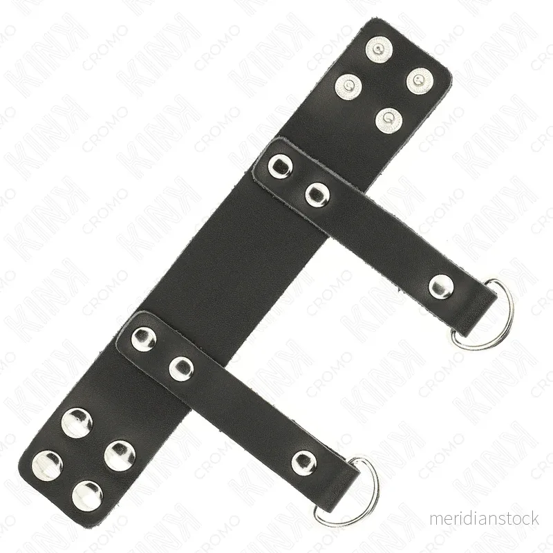 KINK - PENIS RING WITH "D" SHAPE RINGS 18.5 X 3.3 CM - Bild 3