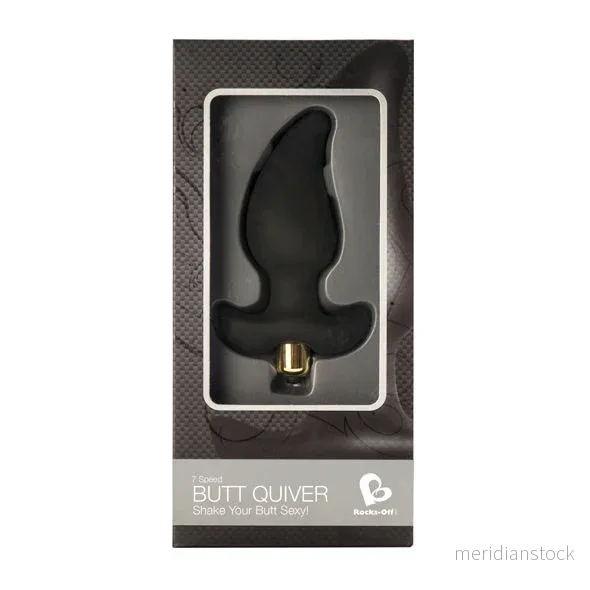 ROCKS-OFF - BUTT QUIVER P-POINT STIMULATOR 7 SPEEDS BLACK - Bild 2