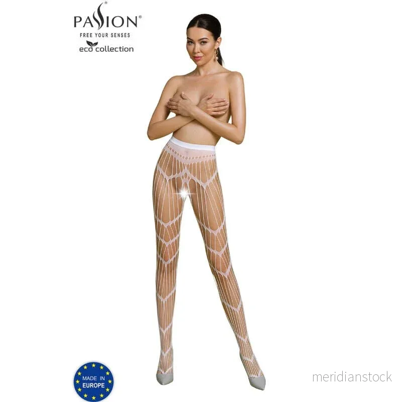 PASSION - ECO COLLECTION BODYSTOCKING ECO S006 RED - Bild 2
