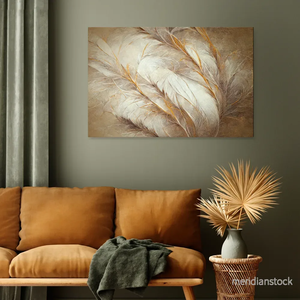SOFT PLUMAGE Horizontal Canvas Print