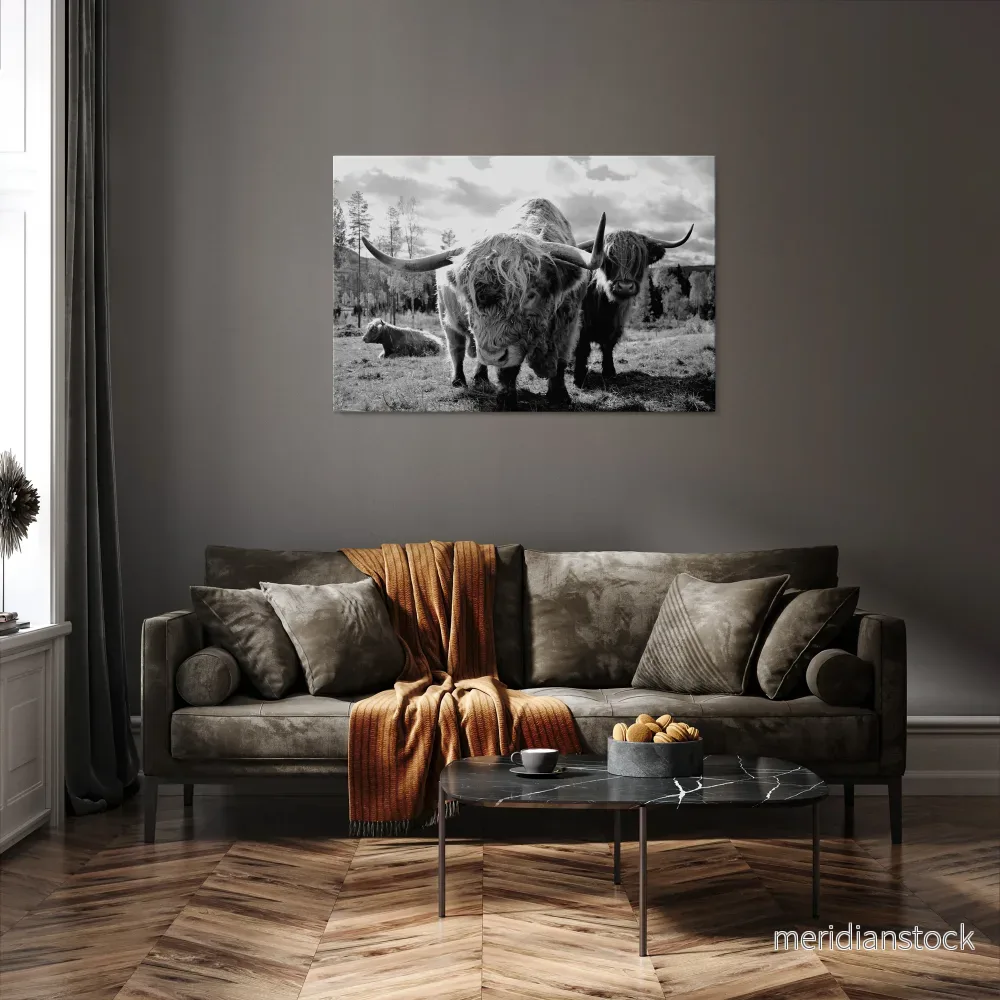 STILLNESS OF OLD SOULS Horizontal Canvas Print