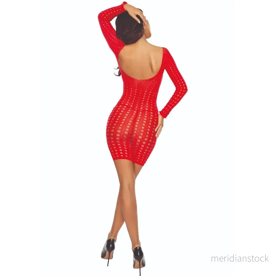 PASSION - BS110 BODYSTOCKING RED DOTS - Bild 2