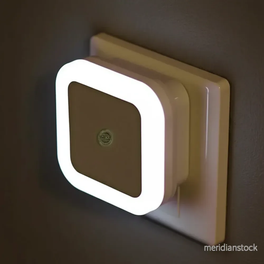 Pluggbar LED-nattlampa - NightSure - Bild 3