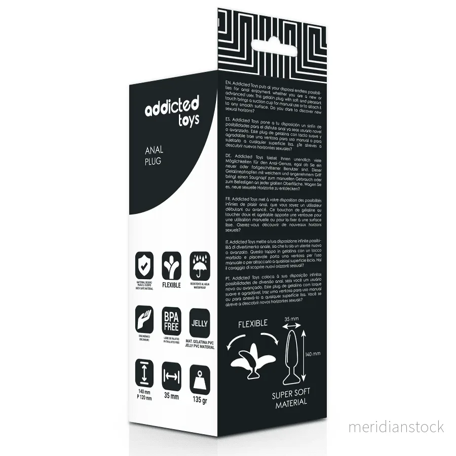 ADDICTED TOYS - ANAL PLUG 13.5 CM
