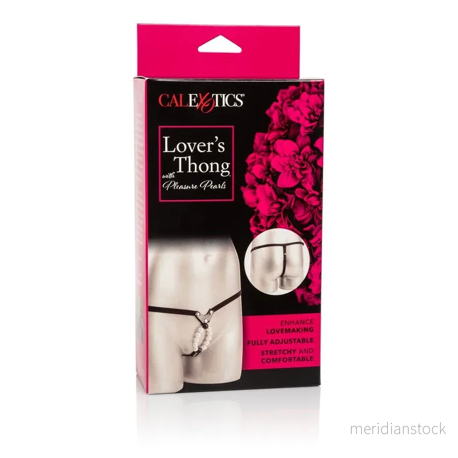 CALEXOTICS - LOVERS THONG W. PLEASURE PEARLS - Bild 3