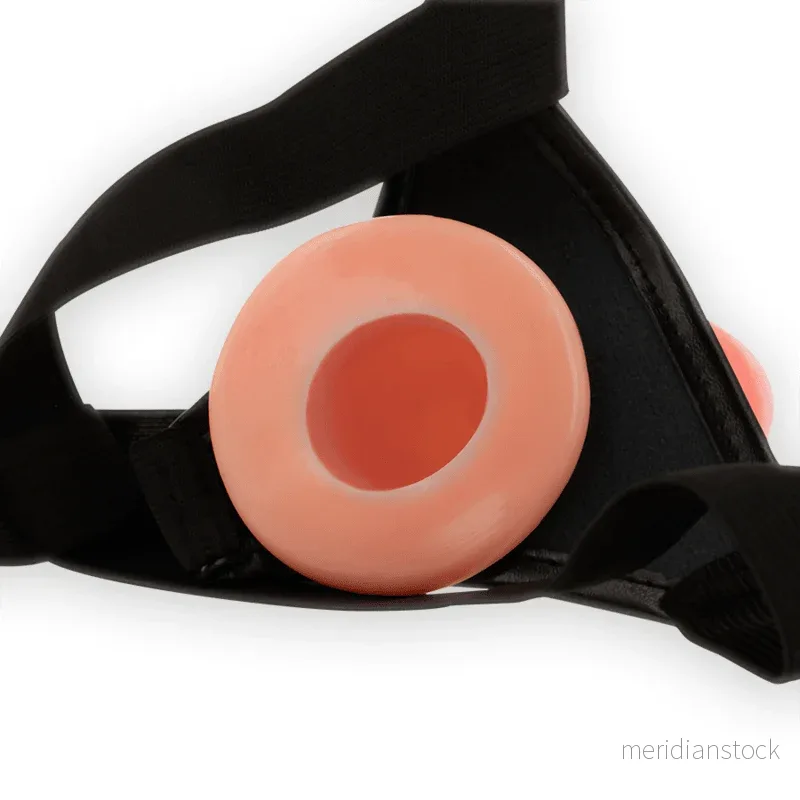INTENSE - HOLLOW HARNESS WITH DILDO 18 X 3.5 CM - Bild 3