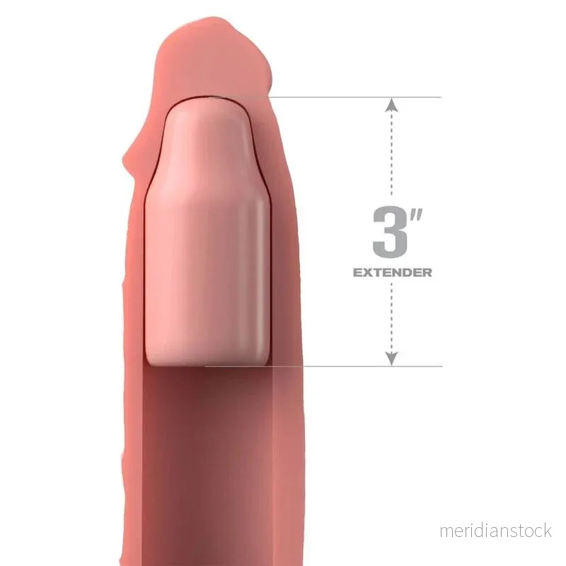 FANTASY X- TENSIONS - PIPEDREAMS SLEEVE 22,86 CM + 7,62 CM PLUG SKIN - Bild 2