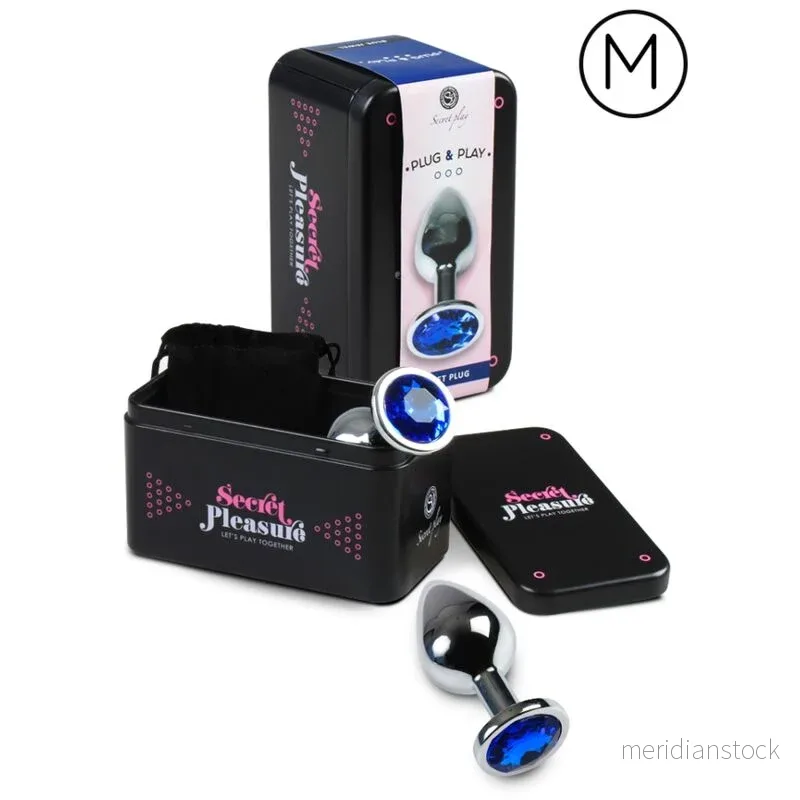 SECRETPLAY - ANAL PLUG BLUE M - Bild 3