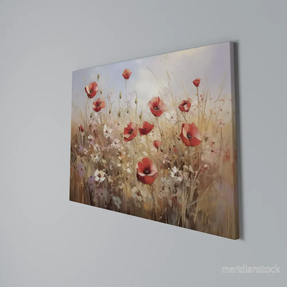 POPPY DREAMSCAPE Horizontal Canvas Print - Bild 3