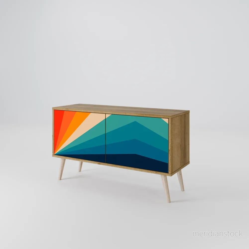 PRISM CONCUSSION Kompakt TV-bänk med 2 dörrar PRISM CONCUSSION Kompakt TV-bänk med 2 dörrar