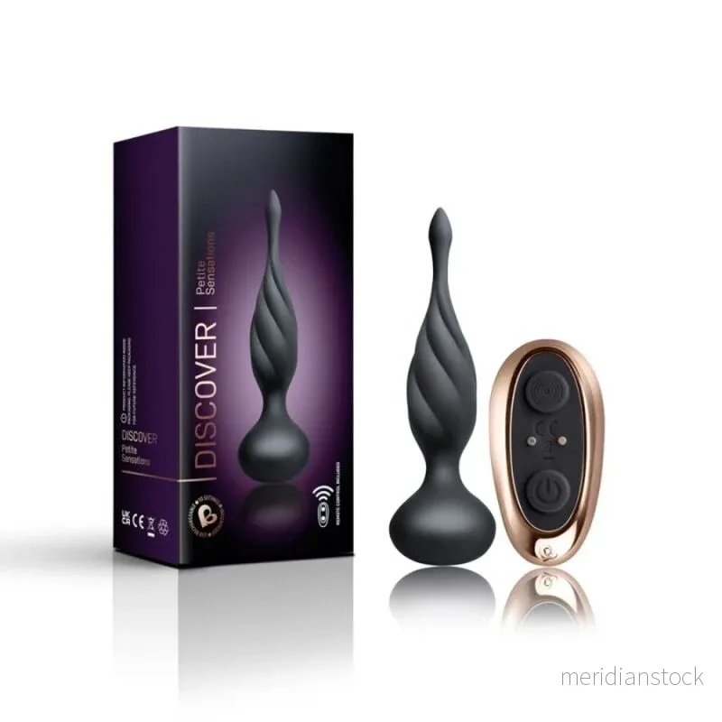 ROCKS-OFF - DISCOVER ANAL STIMULATOR - BLACK