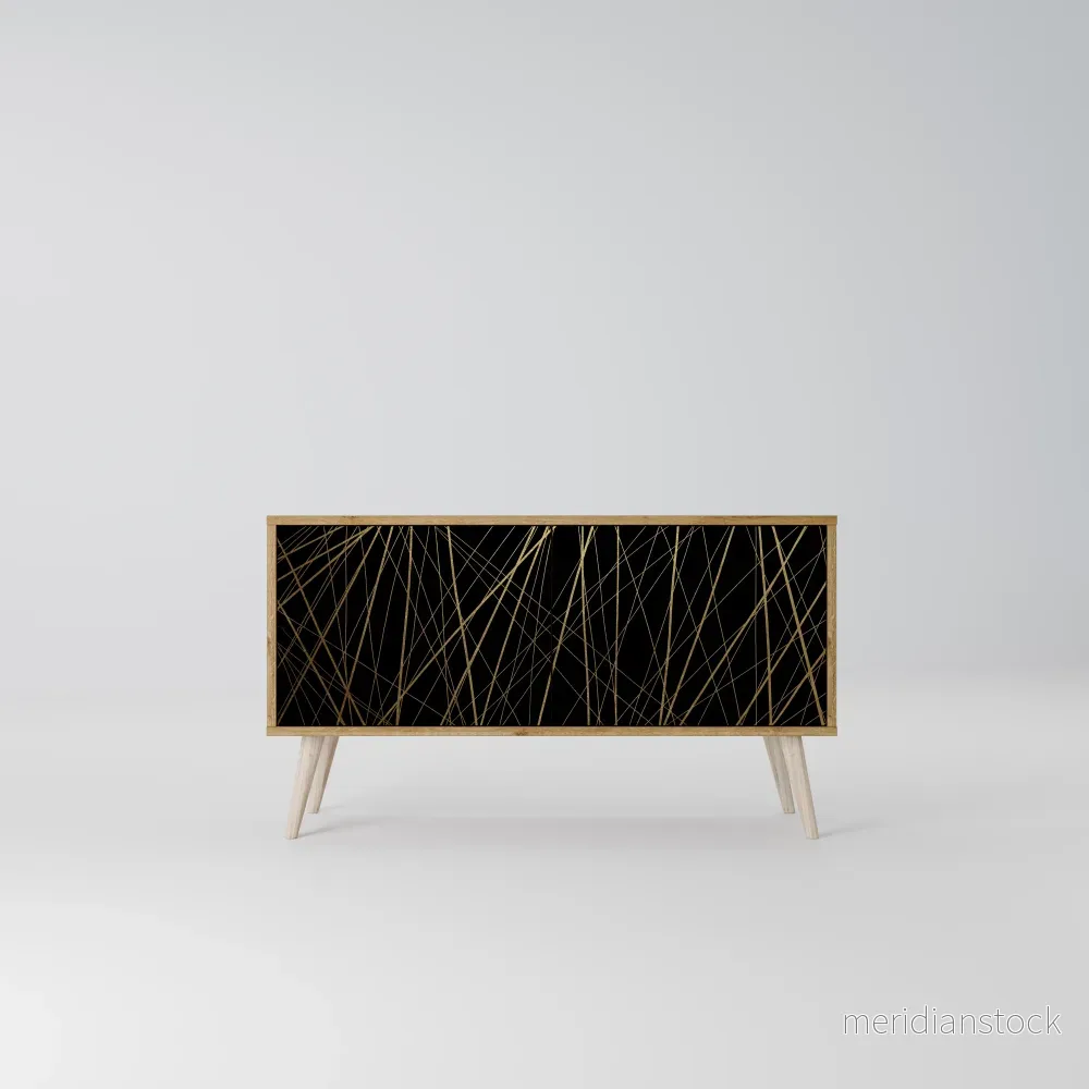 BRIGHT MESH Kompakt TV-bänk med 2 dörrar - Bild 2