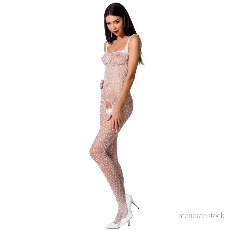 PASSION - WOMAN BS071 BLACK BODYSTOCKING ONE SIZE - Bild 3