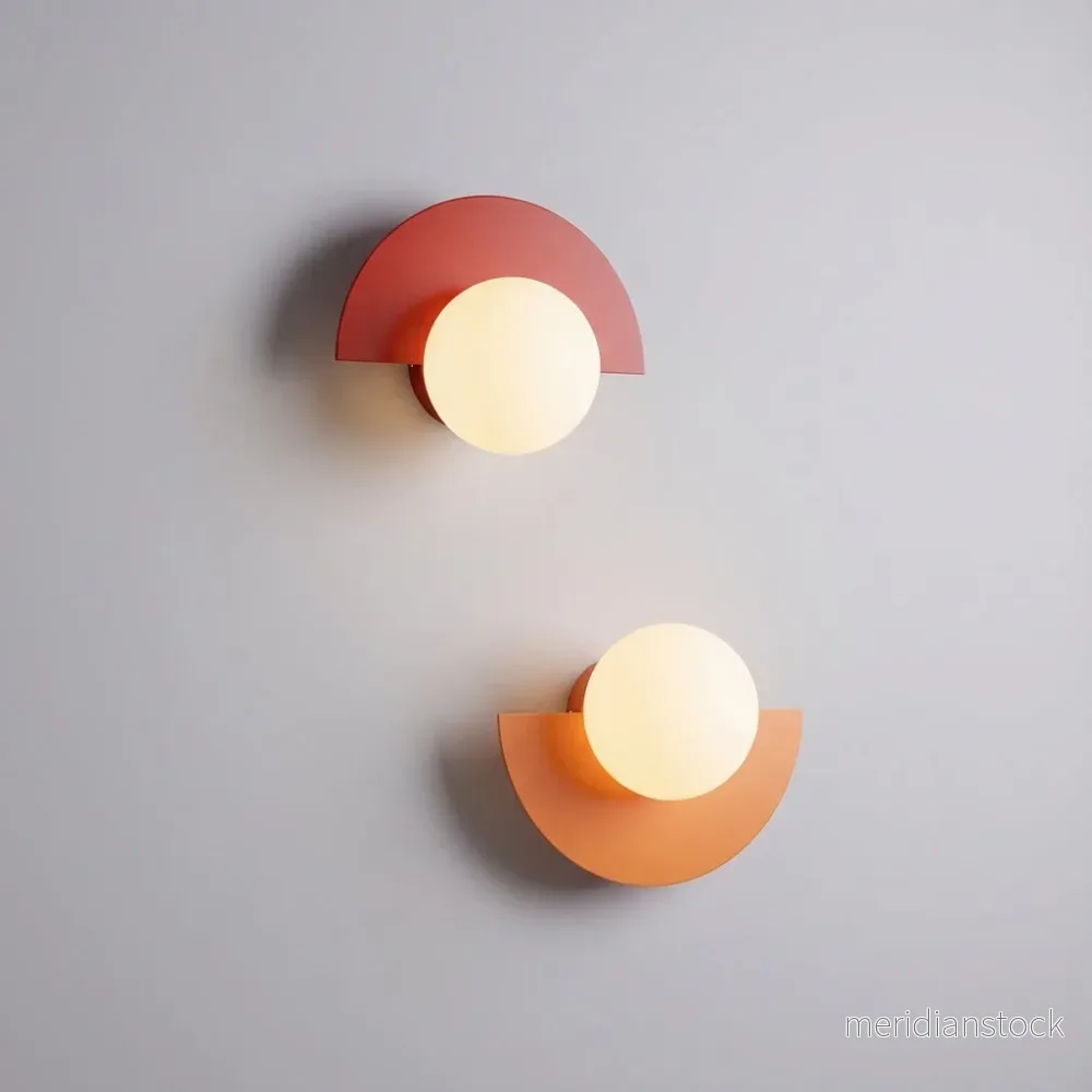 Halvrund vägglampa – Haloform - Bild 2