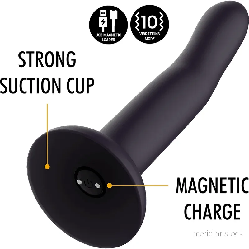 MYTHOLOGY - DUMAN MYSTIC DILDO M - VIBRATOR COMPATIBLE WITH WATCHME WIRELESS TECHNOLOGY - Bild 2