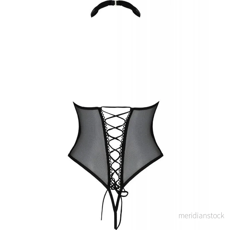 PASSION - TRISHA OPEN BODY BLACK S/M