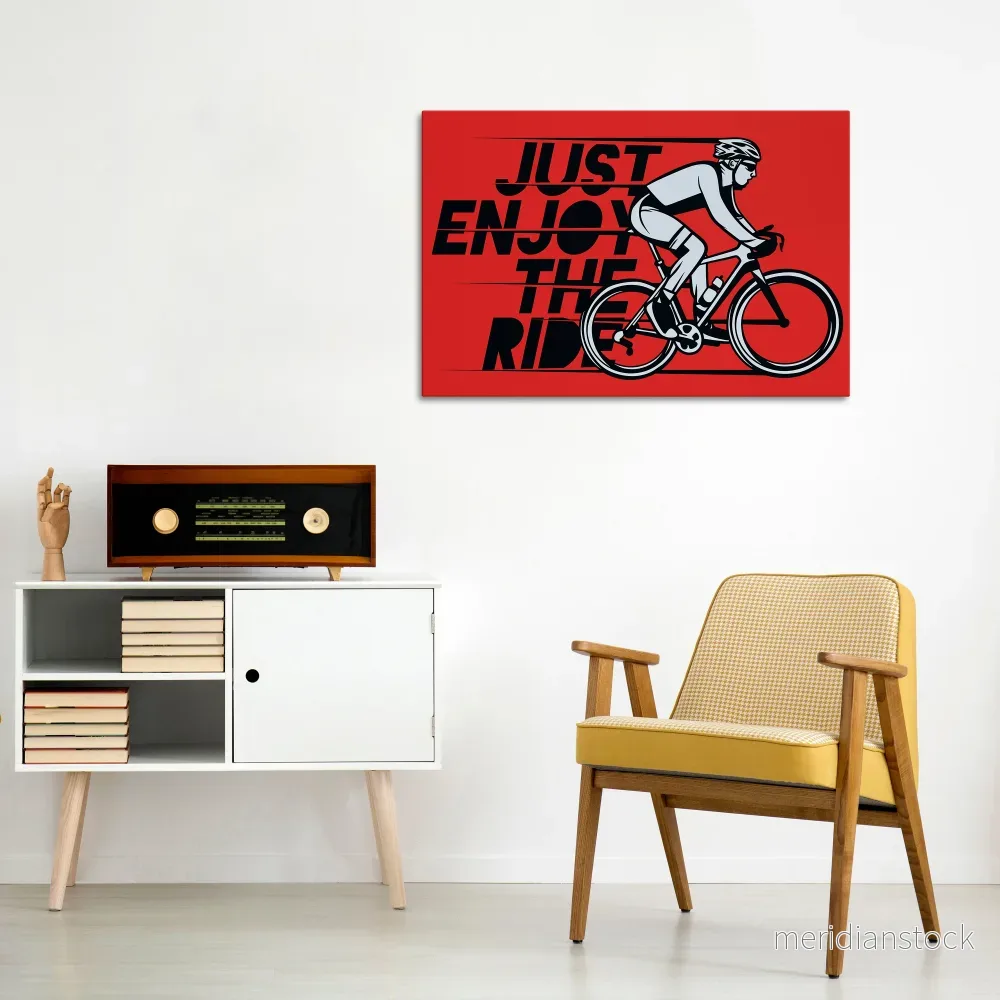 ENJOY THE RIDE Horizontal Canvas Print - Bild 2
