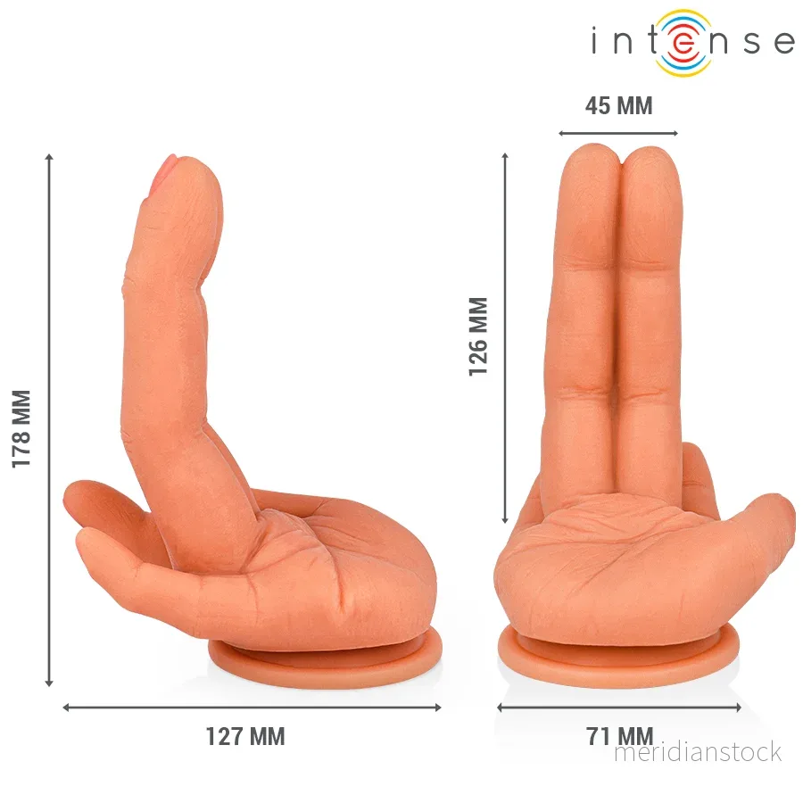 INTENSE - LEELA G-SPOT STIMULATOR FLEXIBLE HAND 12.6 CM - Bild 2