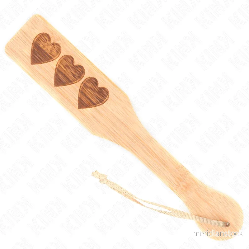KINK - BAMBOO PALLET HEART DESIGN 32 X 5.5 CM - Bild 2
