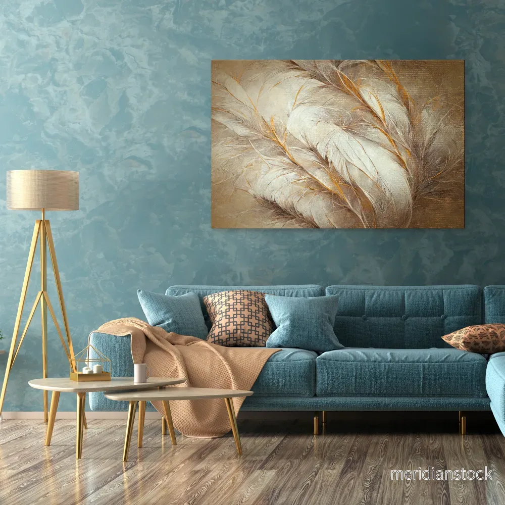 SOFT PLUMAGE Horizontal Canvas Print - Bild 2