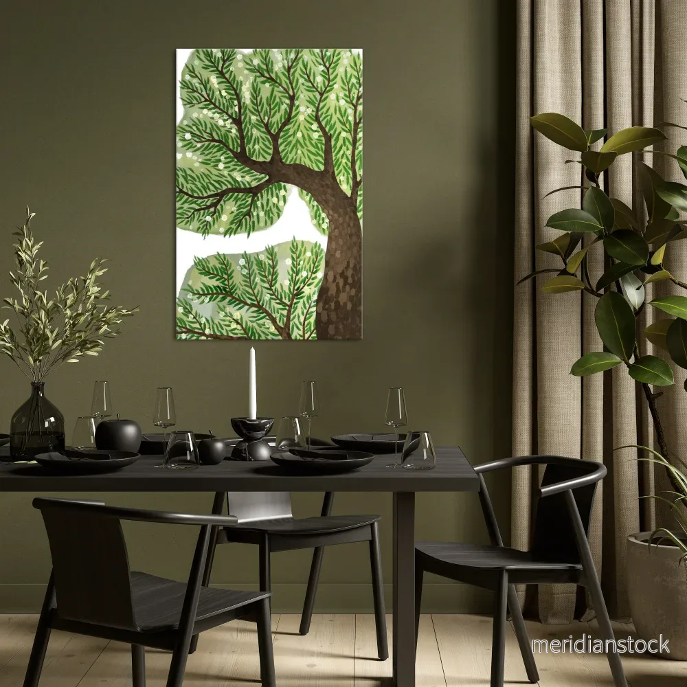 WILDERNESS DASH Vertical Canvas Print - Bild 2