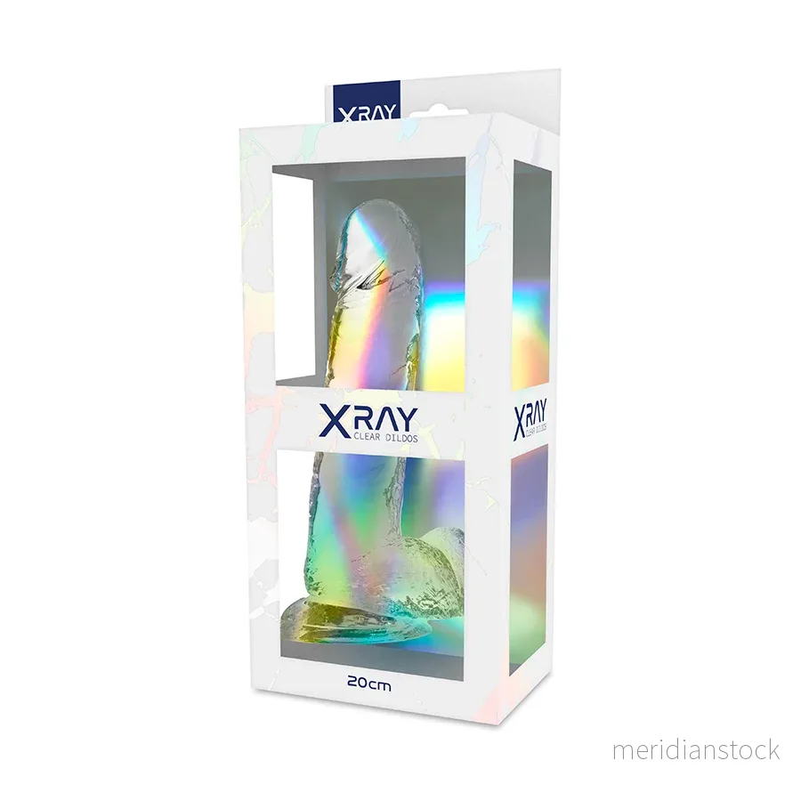 X RAY - CLEAR COCK WITH BALLS 20 CM -O- 4.5 CM - Bild 2