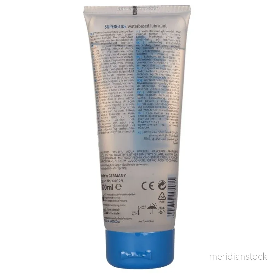 HOT - SUPERGLIDE LIQUID PLEASURE WATERBASED LUBRICANT 200 ML - Bild 2