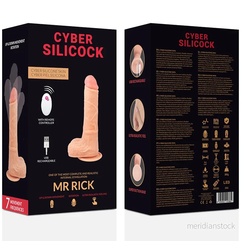 CYBER SILICOCK - REMOTE CONTROL REALISTIC MR RICK 20.9 CM -O- 4 CM - Bild 3