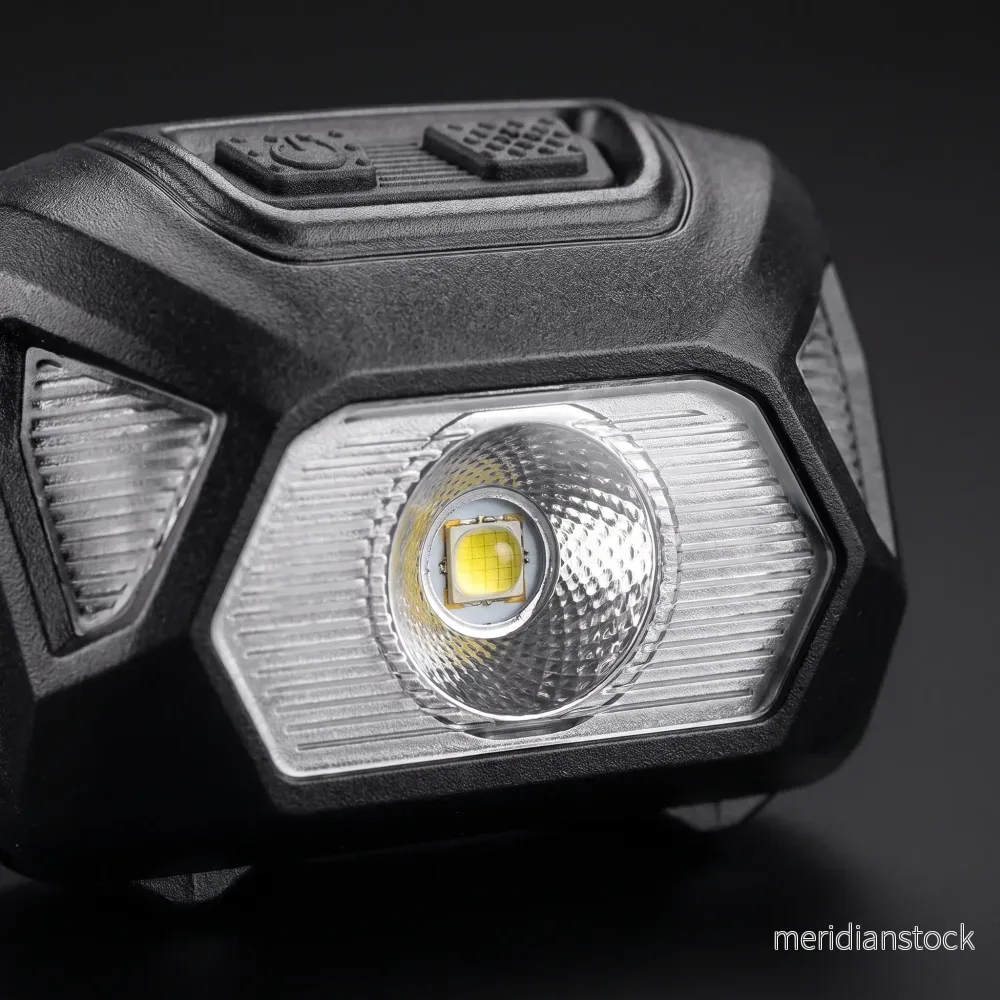 Justerbar Pannlampa Med LED - Visiqor - Bild 3