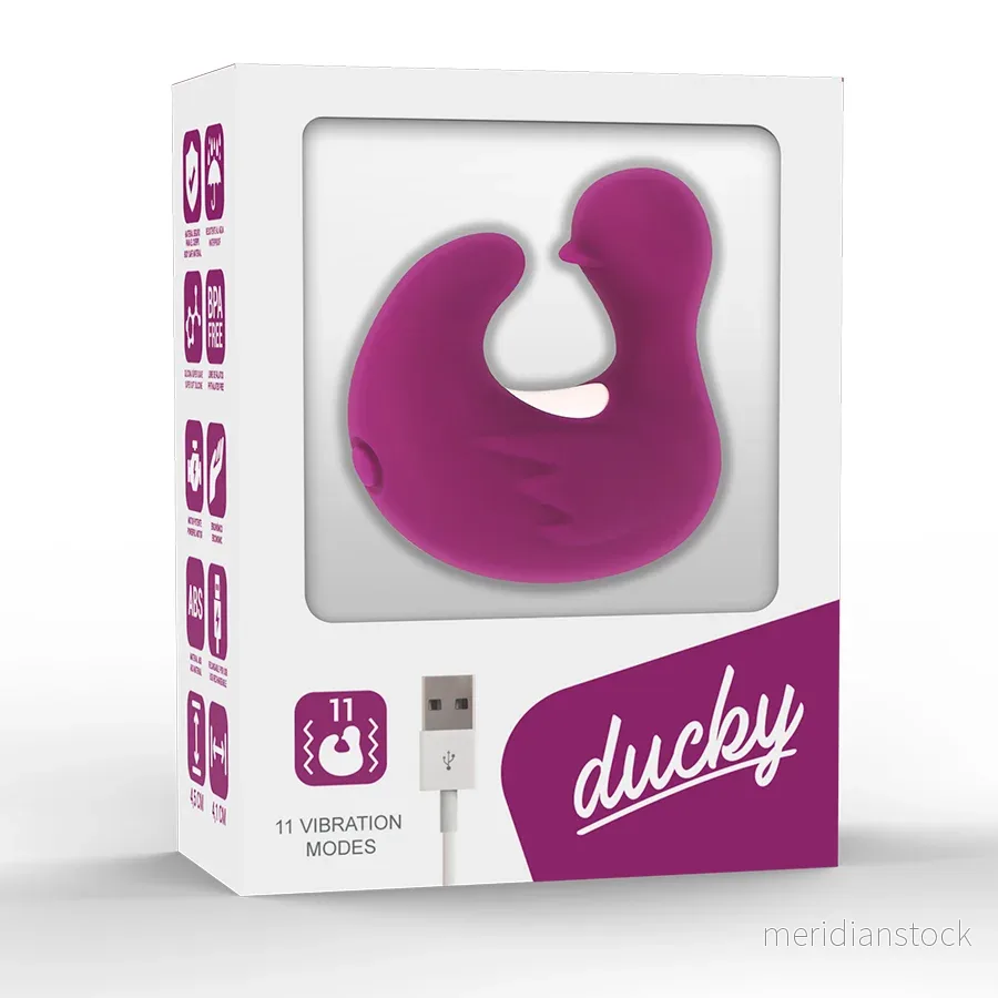 COVERME - DUCKYMANIA RECHARGEABLE SILICONE STIMULATING DUCK THIMBLE - Bild 2