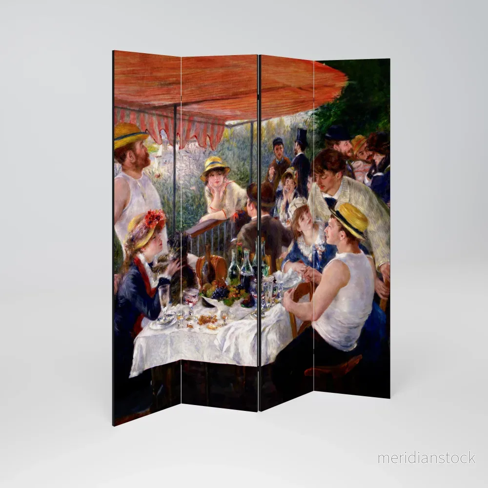 LUNCHEON OF THE BOATING PARTY Rumsavdelare 4 paneler