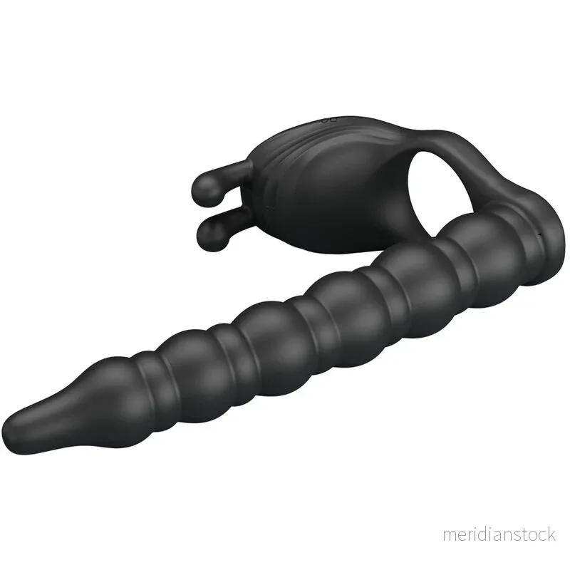 PRETTY LOVE - BLACKNEY PENIS RING WITH BLACK VIBRATOR PLUG - Bild 3
