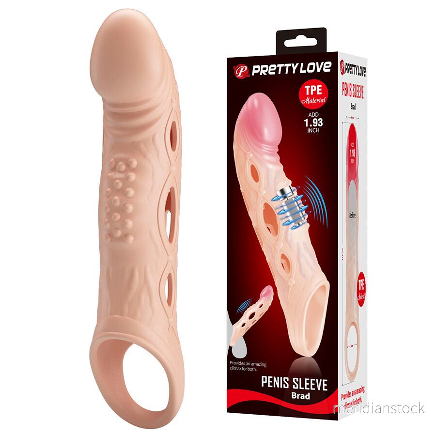 PRETTY LOVE - BRAD VIBRATING PENIS SLEEVE - Bild 2