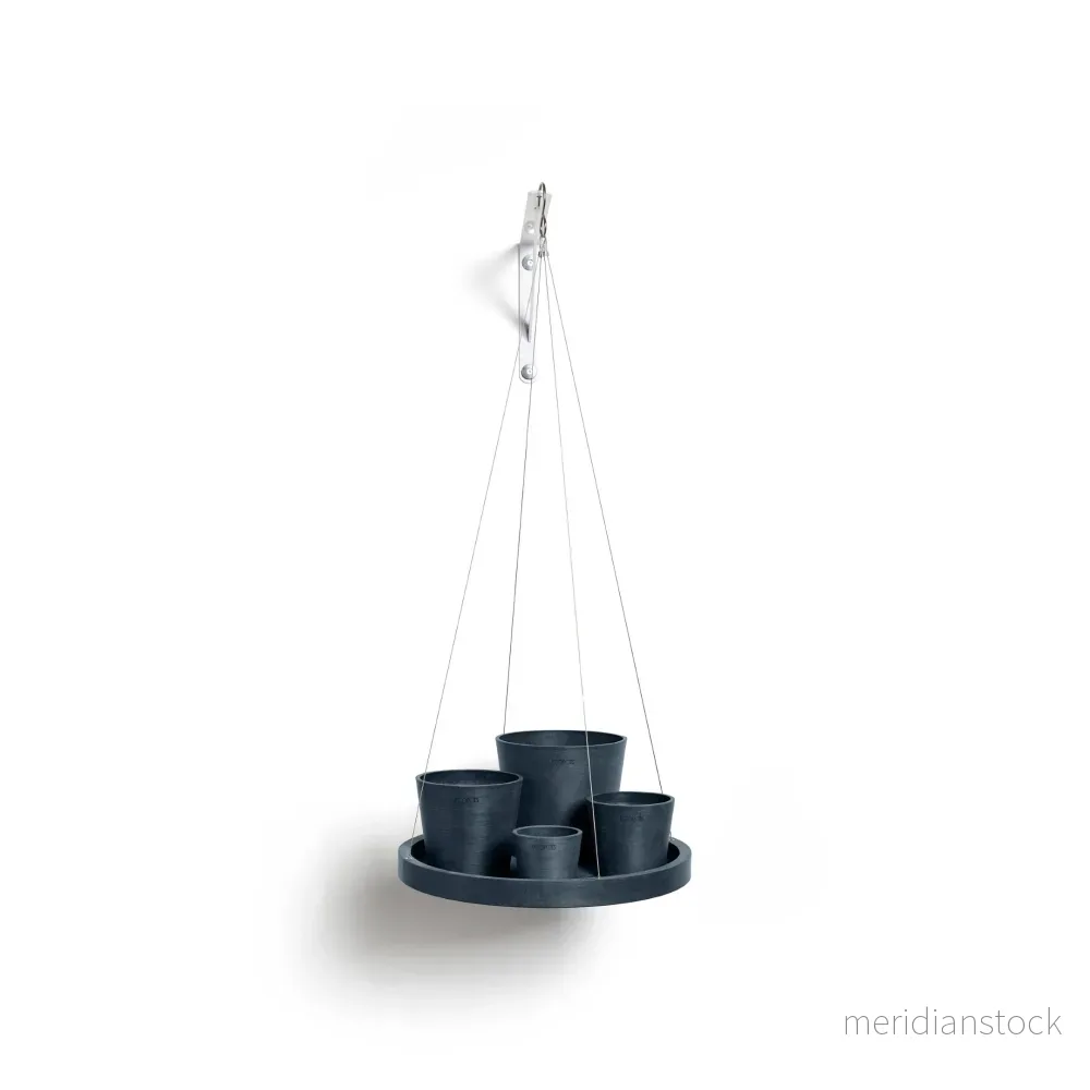 Krukfat hängbar 36cm mörkblå - Bild 2