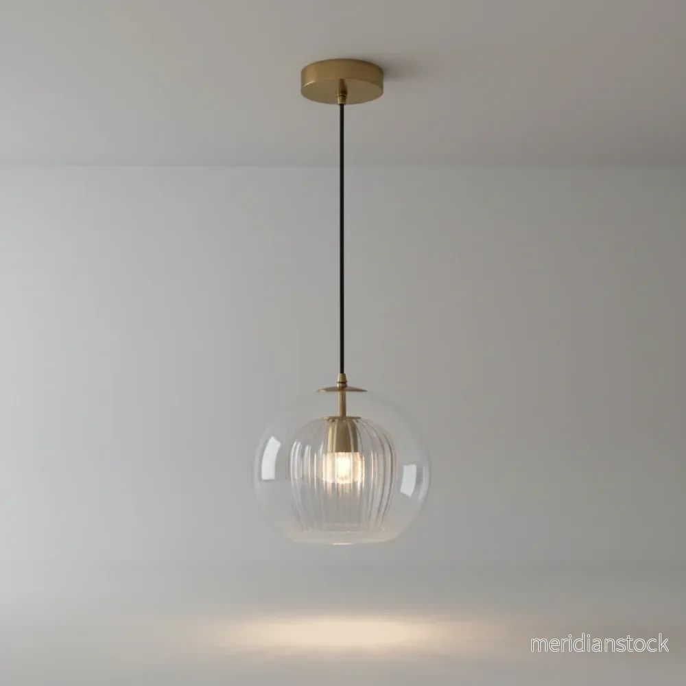 Justerbar hänglampa i glas - Pendantra - Bild 2