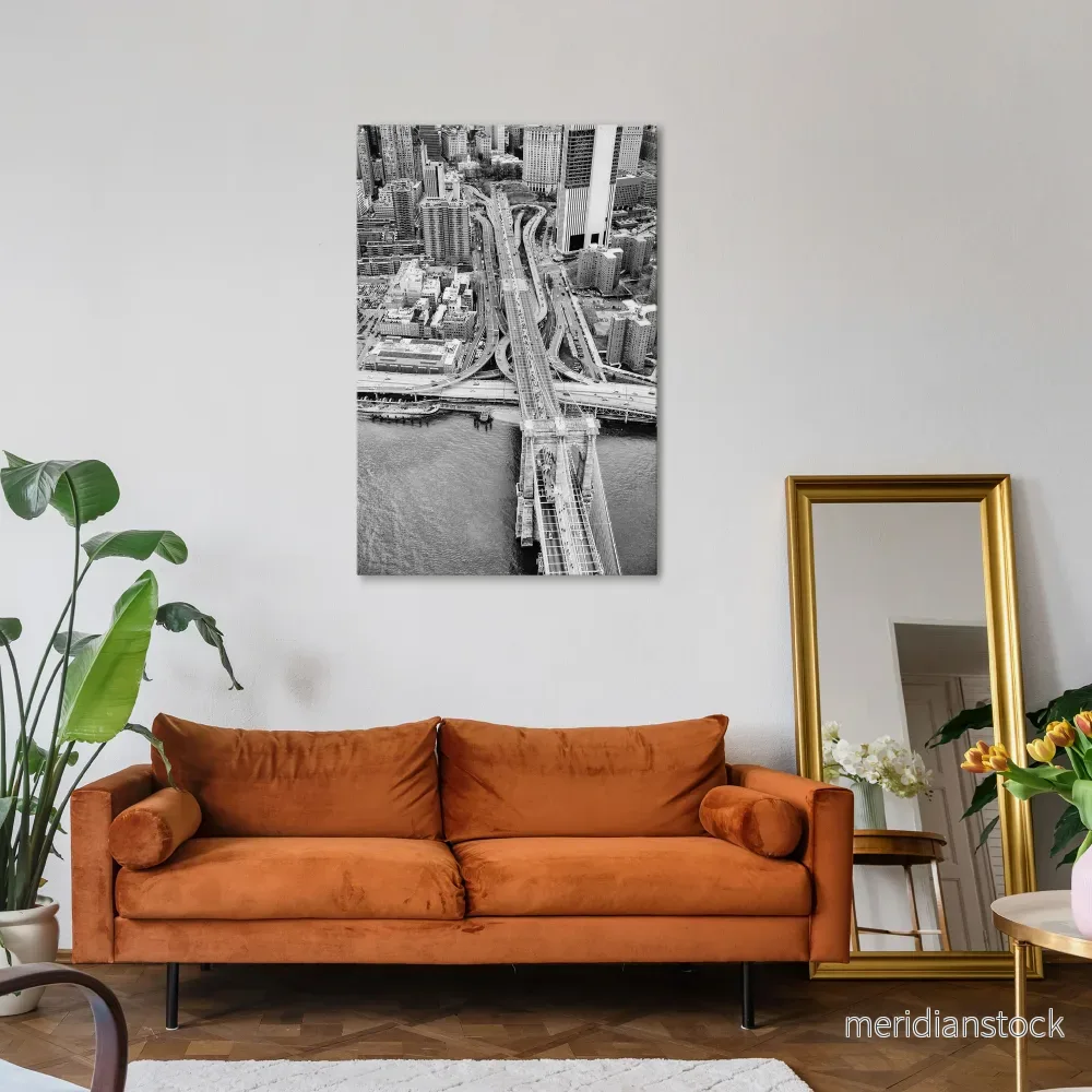 METROPOLITAN MAZE DANCE Vertical Canvas Print - Bild 2