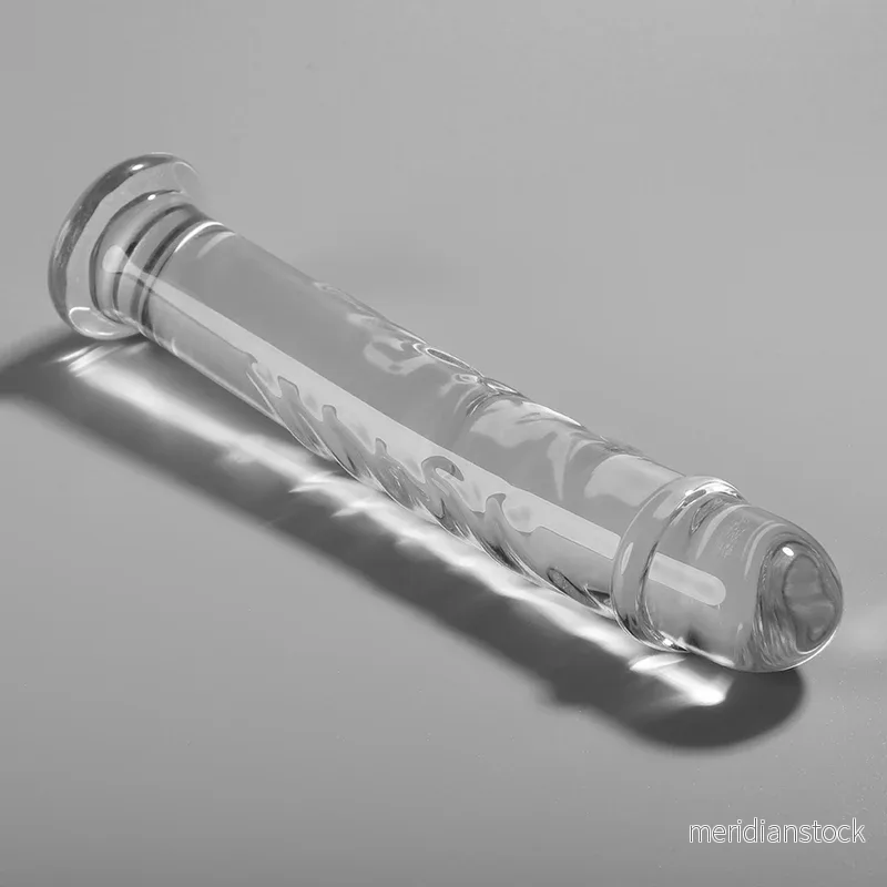 NEBULA SERIES BY IBIZA - MODEL 16 DILDO BOROSILICATE GLASS CLEAR 18.5 CM -O- 3 CM - Bild 3