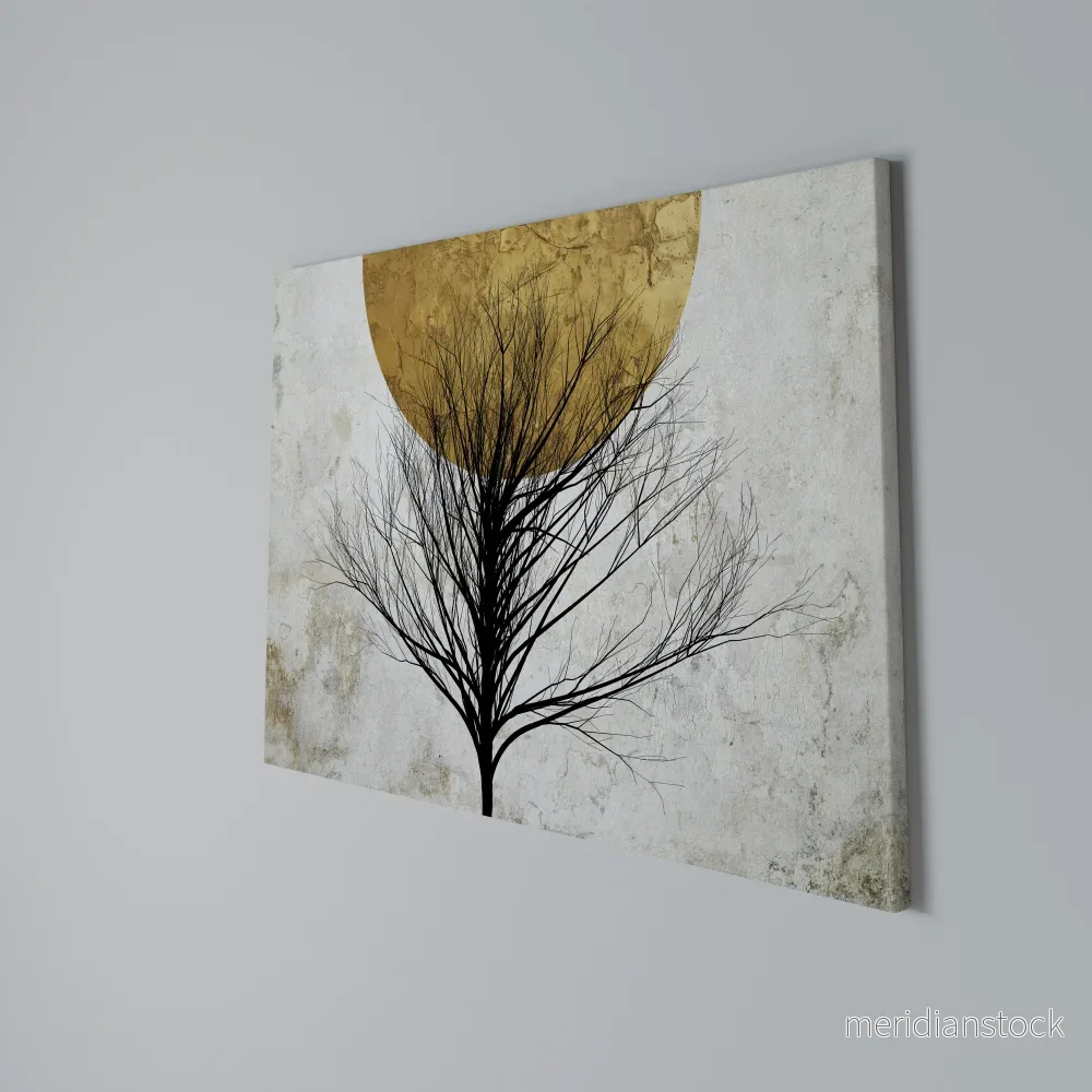 LONELY TREE Horizontal Canvas Print - Bild 3
