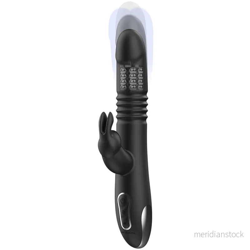 BLACK&SILVER - KENJI UP & DOWN RABBIT VIBRATOR + WATCHME REMOTE CONTROL - Bild 3