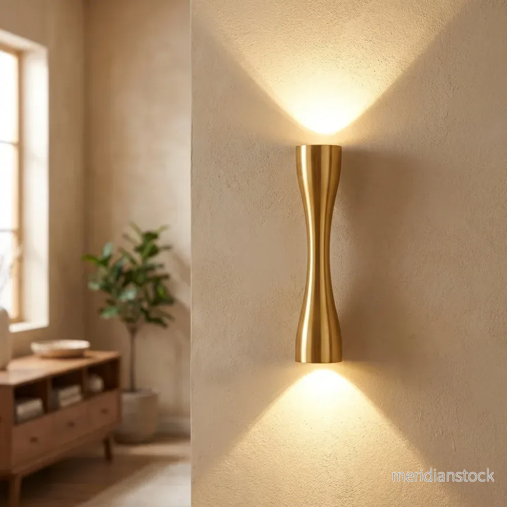 Modern vägglampa med dubbla strålar – Veylor Modern vägglampa med dubbla strålar – Veylor