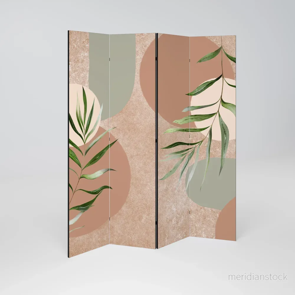 SENSUAL NATURE'S TAPESTRY Rumsavdelare 4 paneler - Bild 2