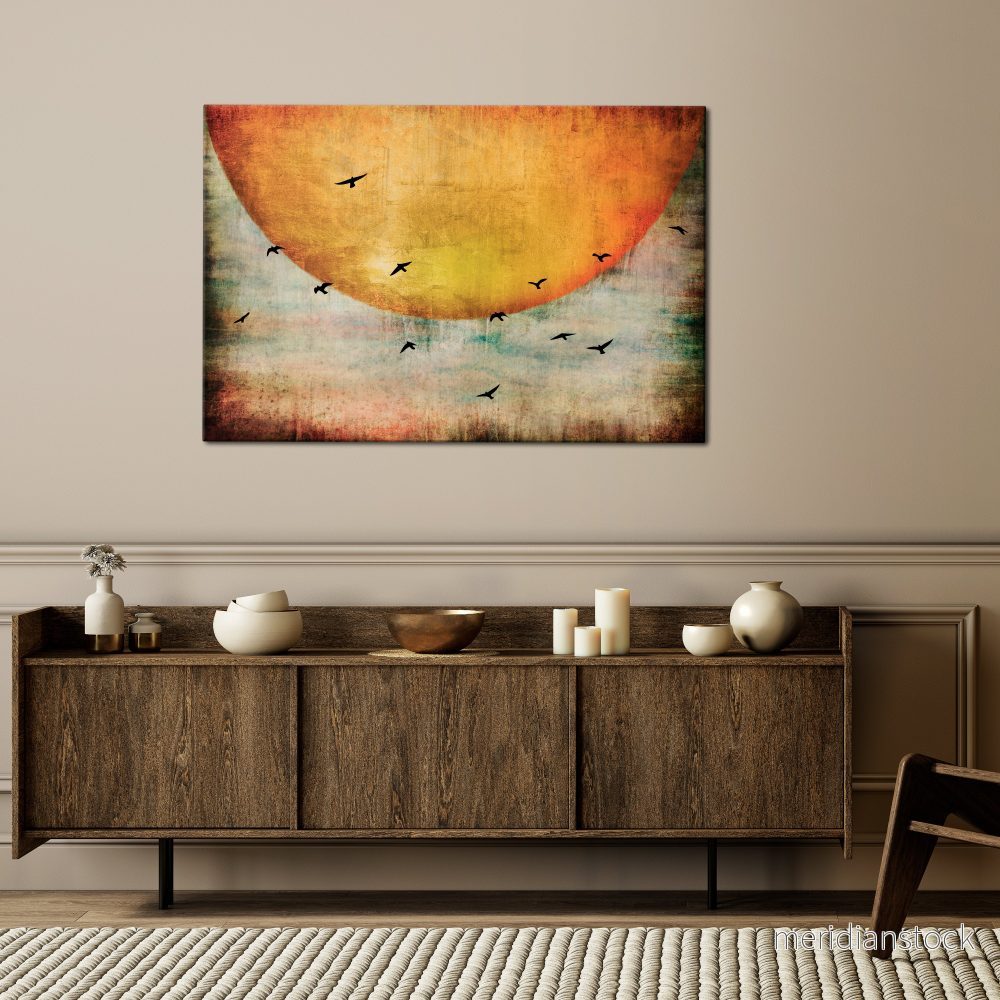 UP TO THE SUN Horizontal Canvas Print