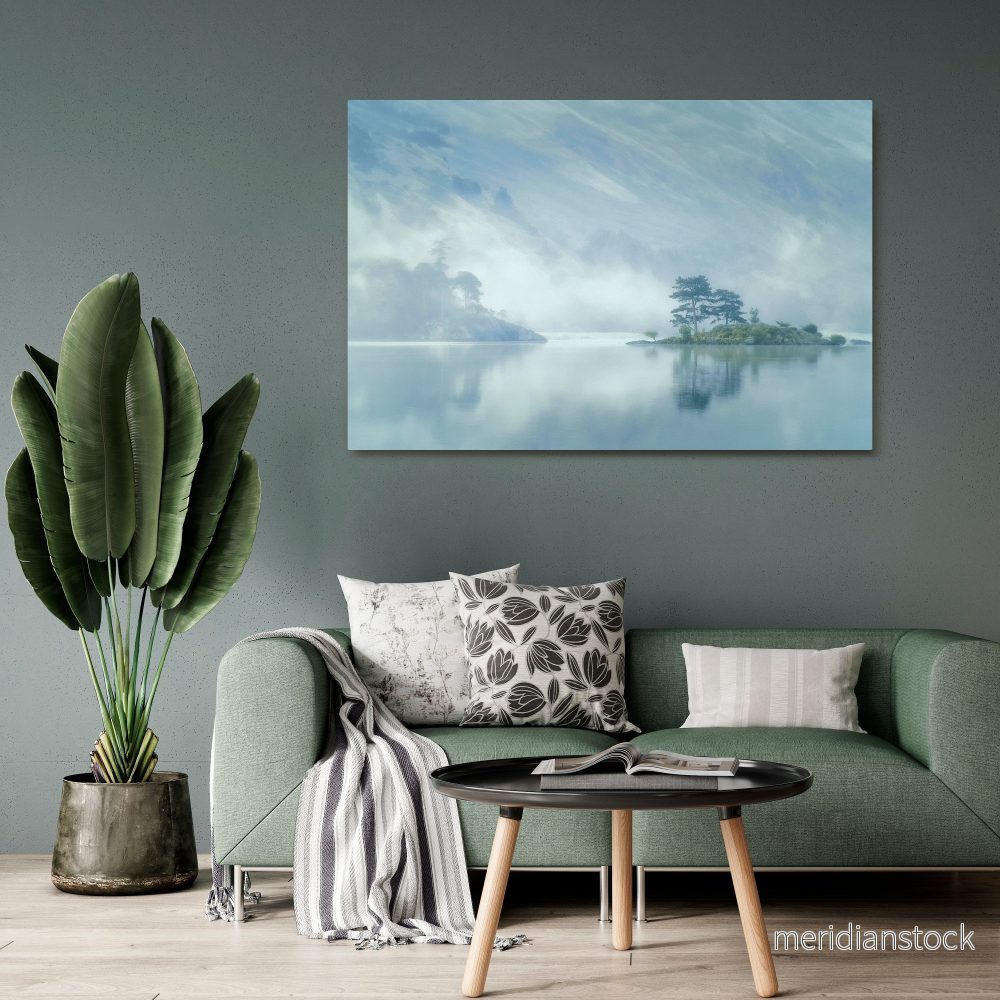 SILVER LAKE Horizontal Canvas Print - Bild 2