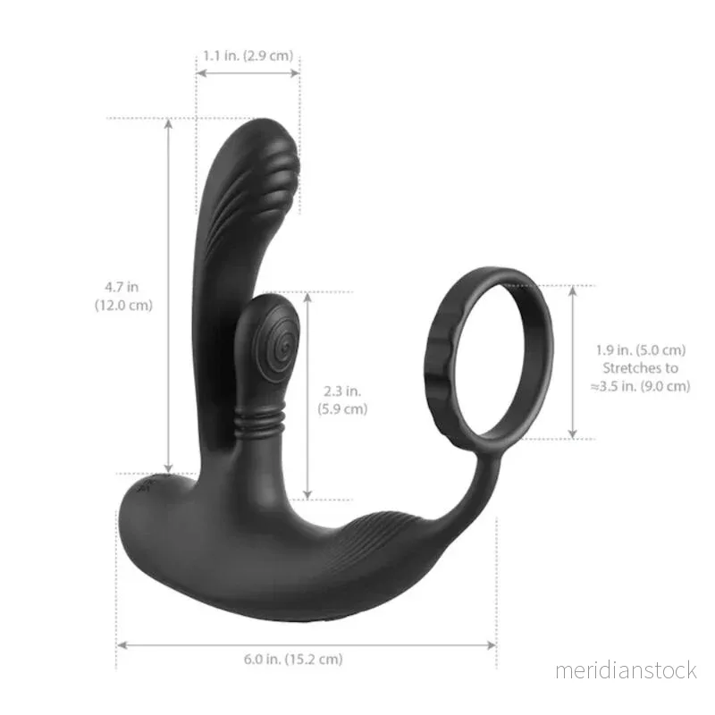 ANAL FANTASY ELITE - ASS-GASM INTIMOTION RECHARGEABLE ANAL & PERINEAL STIMULATOR - Bild 2