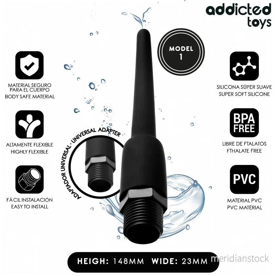 ADDICTED TOYS - ANAL CLEANER WITH UNIVERSAL ADAPTER MODEL 1 - Bild 2