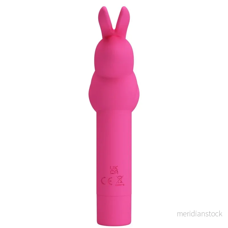 PRETTY LOVE - GERARDO FUSCHIA RABBIT SILICONE VIBRATOR