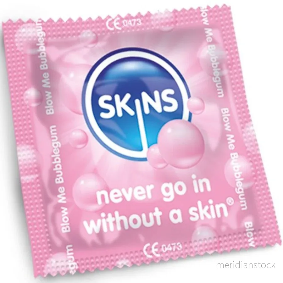 SKINS - BUBBLEGUM PREMIUM CONDOMS PACK 4 - Bild 3