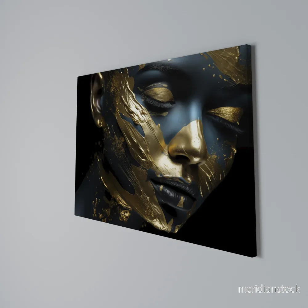 GILDED GRACE Horizontal Canvas Print - Bild 3