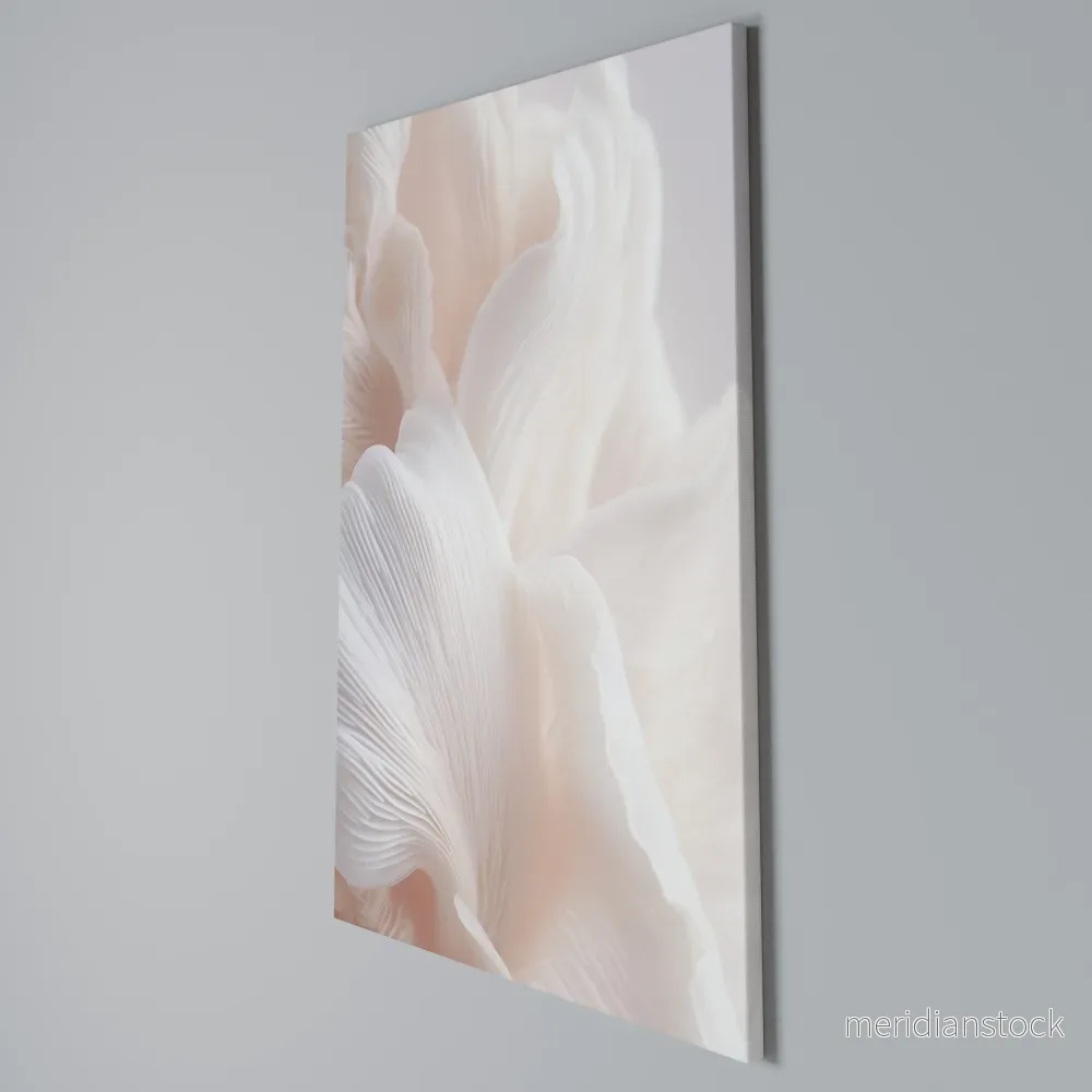 DELICATE PINK HARMONY Vertical Canvas Print - Bild 3